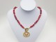 Exclusive Stainless Steel  and Natural Stones Necklace for Women